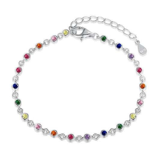 [ElanLuxe Jewelry]Colorful Bead Array Bracelet