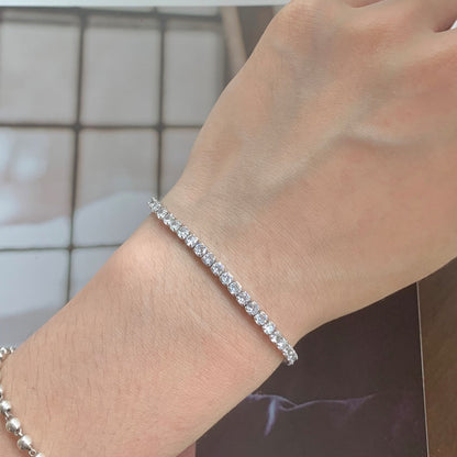 [ElanLuxe Jewelry]Sparkling Round Cut Daily Bracelet