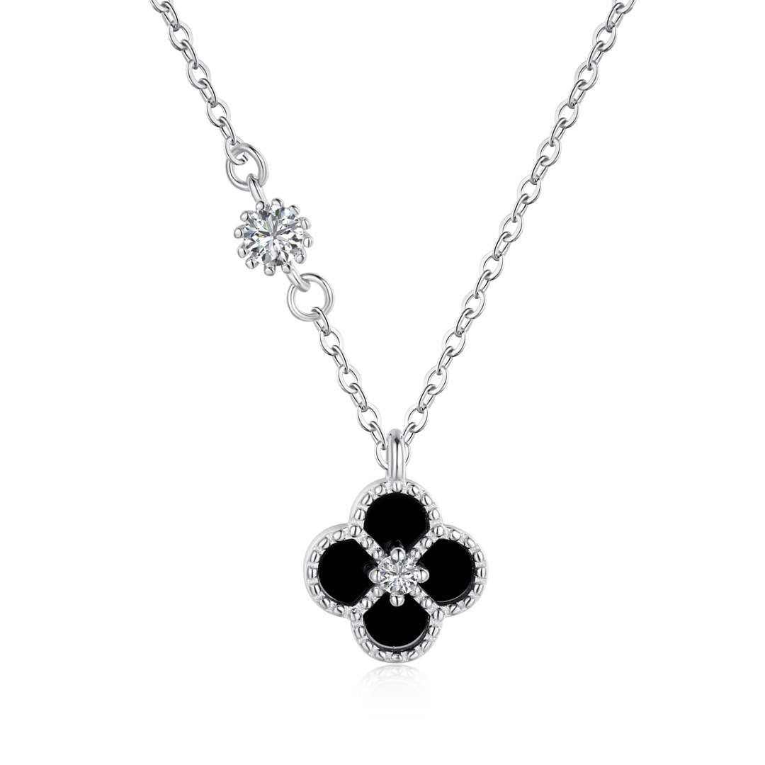 [ElanLuxe Jewelry]Delicate Flower Shape Necklace