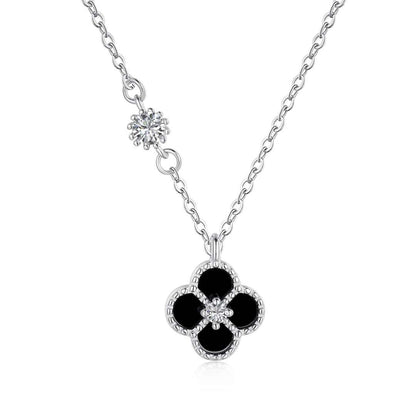 [ElanLuxe Jewelry]Delicate Flower Shape Necklace