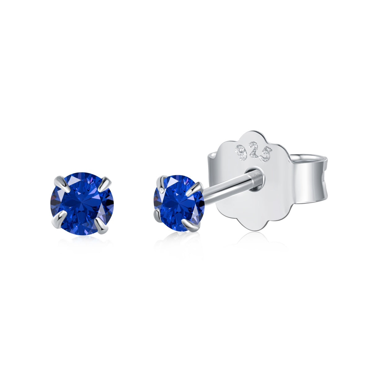 [ElanLuxe Jewelry]Delicate Solitaire Earrings