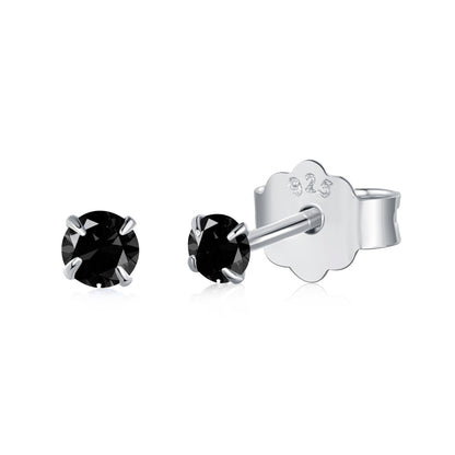 [ElanLuxe Jewelry]Delicate Solitaire Earrings