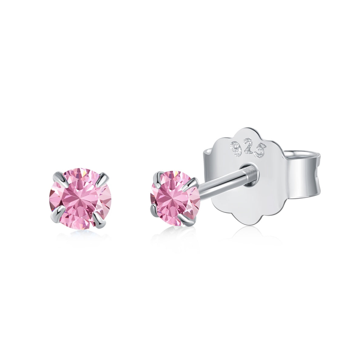 [ElanLuxe Jewelry]Delicate Solitaire Earrings