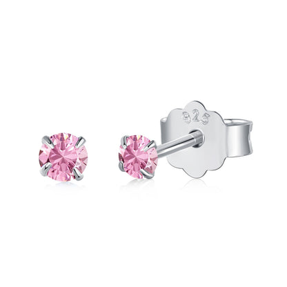 [ElanLuxe Jewelry]Delicate Solitaire Earrings