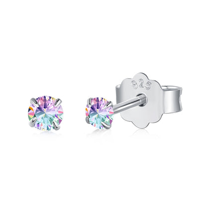 [ElanLuxe Jewelry]Delicate Solitaire Earrings