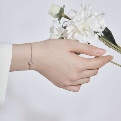 [ElanLuxe Jewelry]Heart-Shaped Gentle and Versatile Bracelet