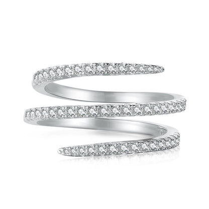 [ElanLuxe Jewelry]Unique Vibrant Entangle Daily Ring