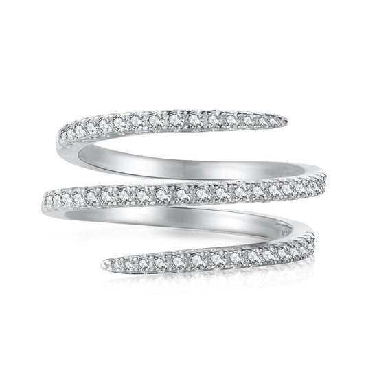 [ElanLuxe Jewelry]Unique Vibrant Entangle Daily Ring