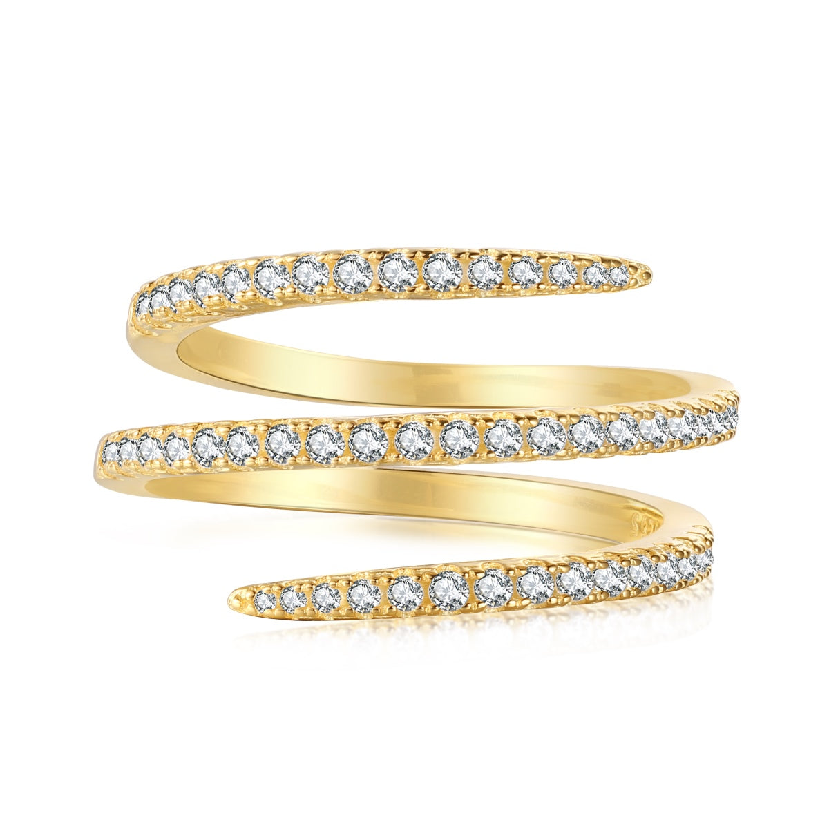 [ElanLuxe Jewelry]Unique Vibrant Entangle Daily Ring