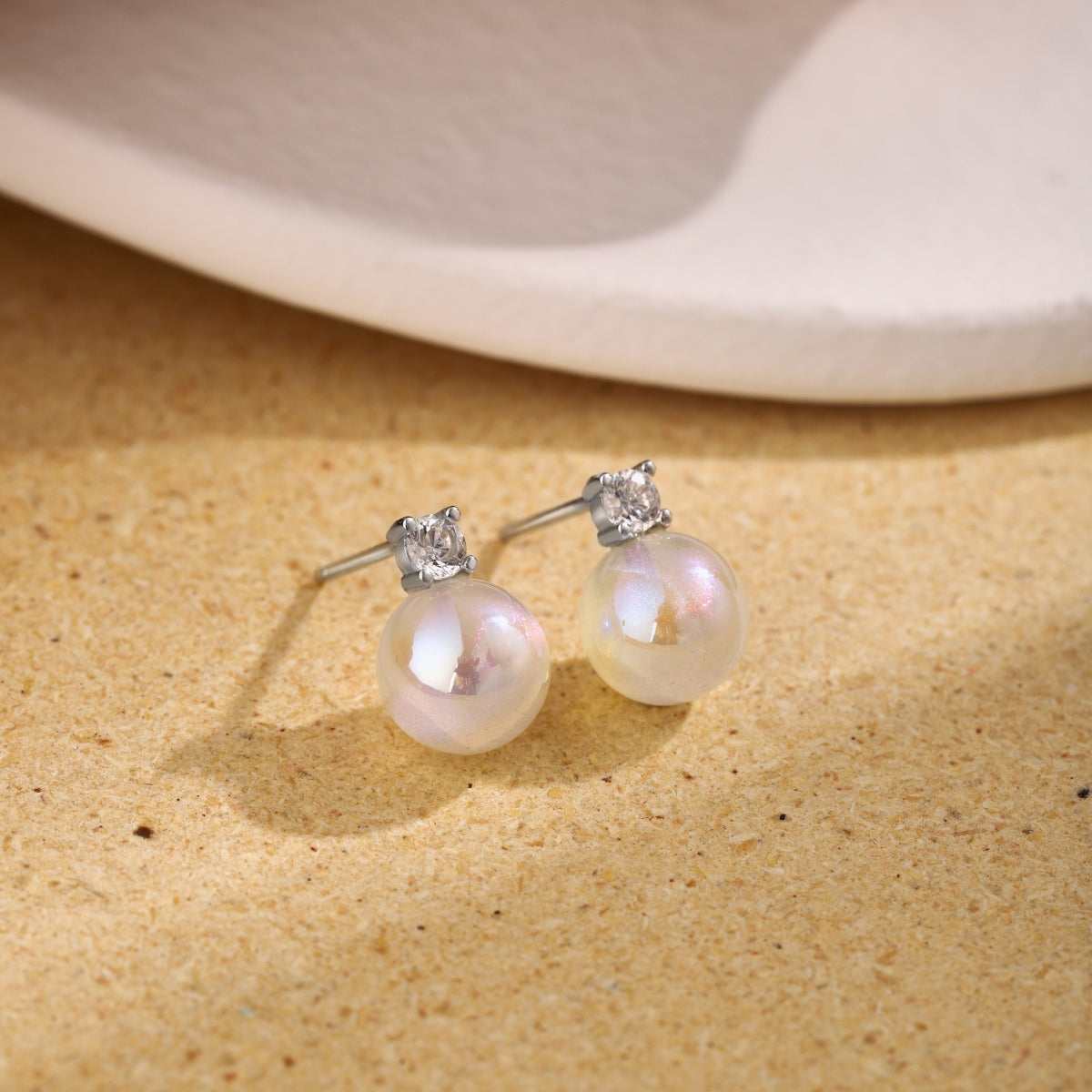 [ElanLuxe Jewelry]Symphony Mermaid Pearl Earrings