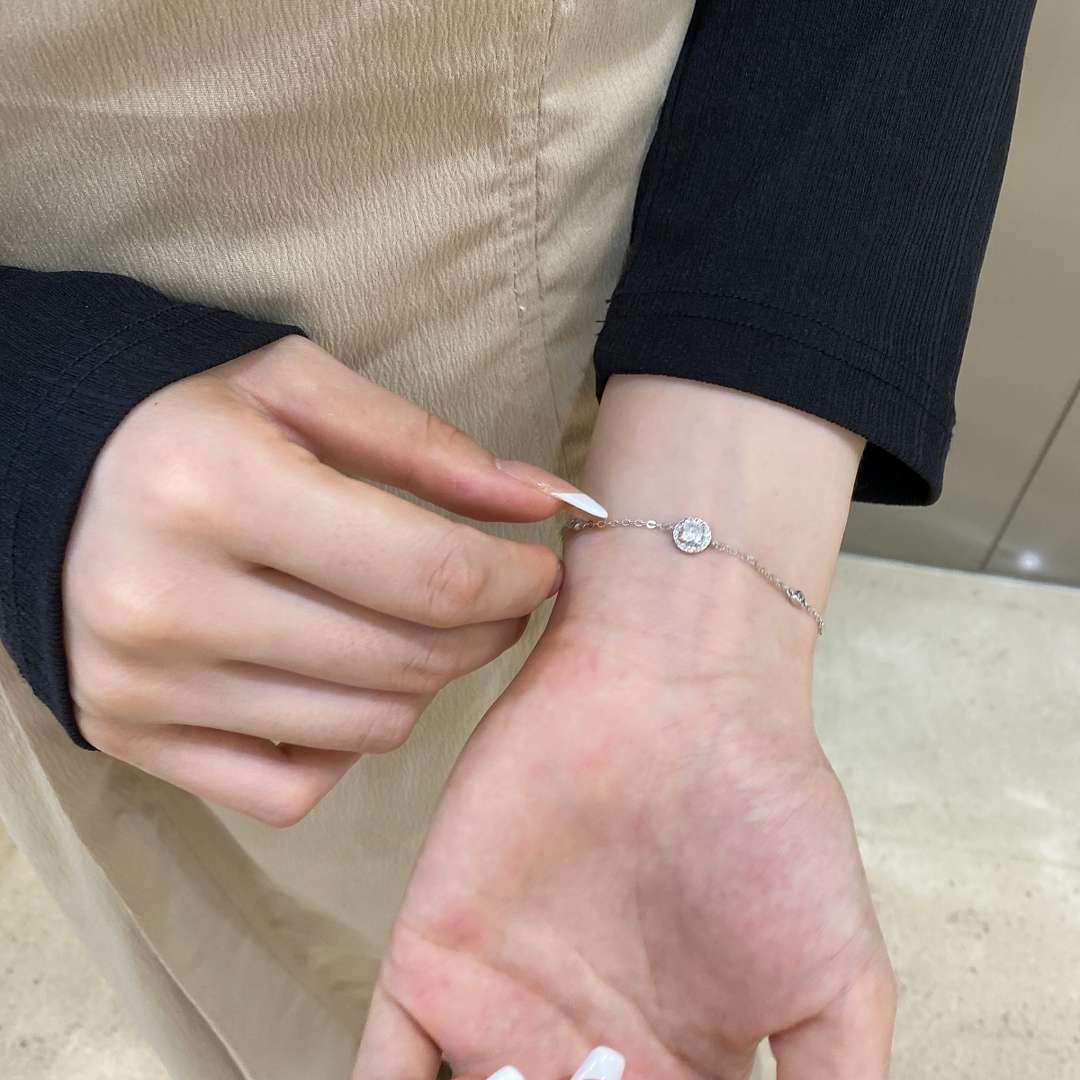[ElanLuxe Jewelry]Dazzling Round Cut Shape Bracelet