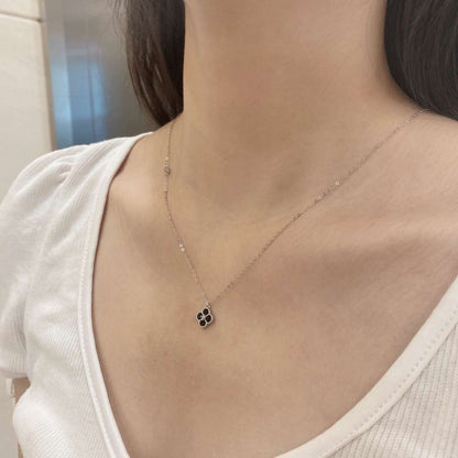[ElanLuxe Jewelry]Delicate Flower Shape Necklace