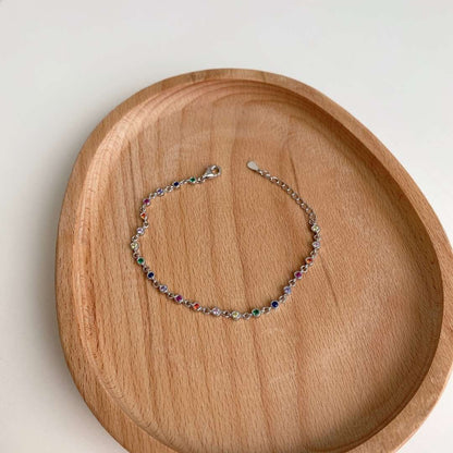 [ElanLuxe Jewelry]Colorful Bead Array Bracelet