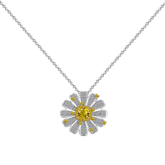 [ElanLuxe Jewelry]Exquisite Daisy Necklace
