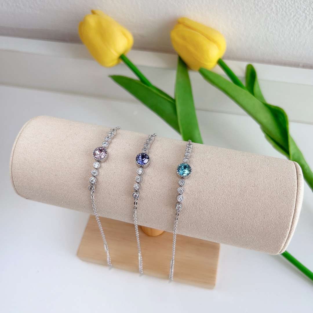 [ElanLuxe Jewelry]Luxurious Heart Of The Ocean Bracelet