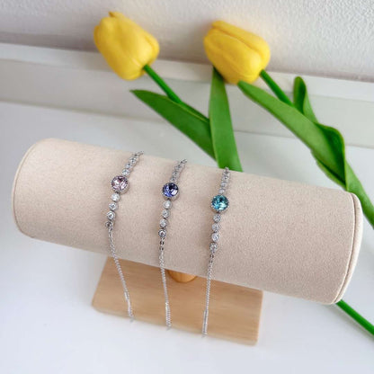 [ElanLuxe Jewelry]Luxurious Heart Of The Ocean Bracelet