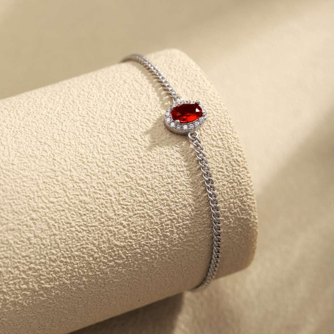 [ElanLuxe Jewelry]Exquisite Oval Shape Bracelet