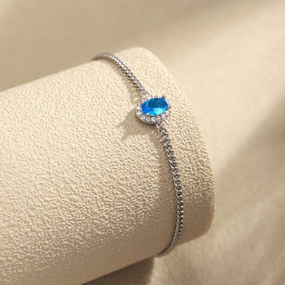 [ElanLuxe Jewelry]Exquisite Oval Shape Bracelet