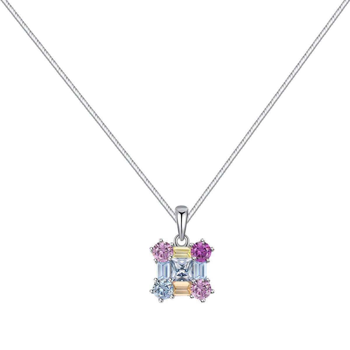 [ElanLuxe Jewelry]Gorgeous Multi Colorful Necklace