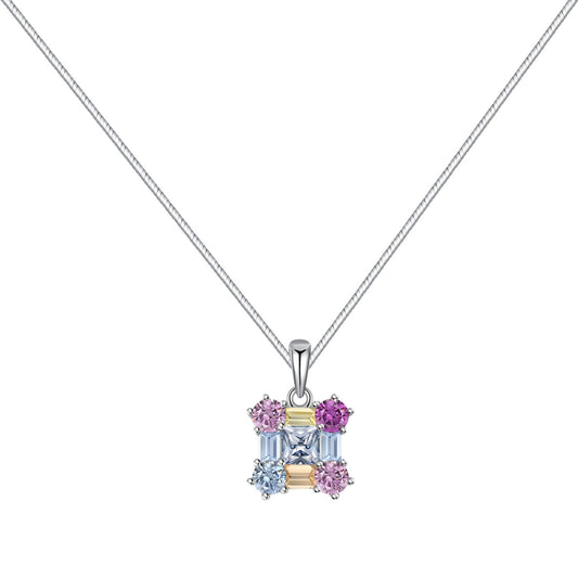 [ElanLuxe Jewelry]Gorgeous Multi Colorful Necklace