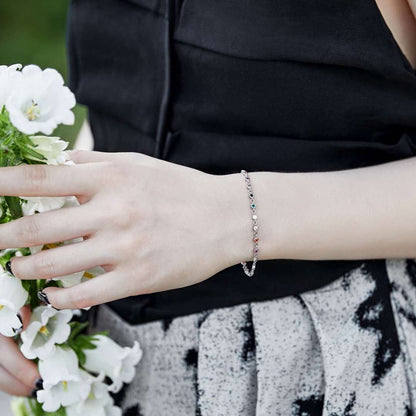 [ElanLuxe Jewelry]Colorful Bead Array Bracelet