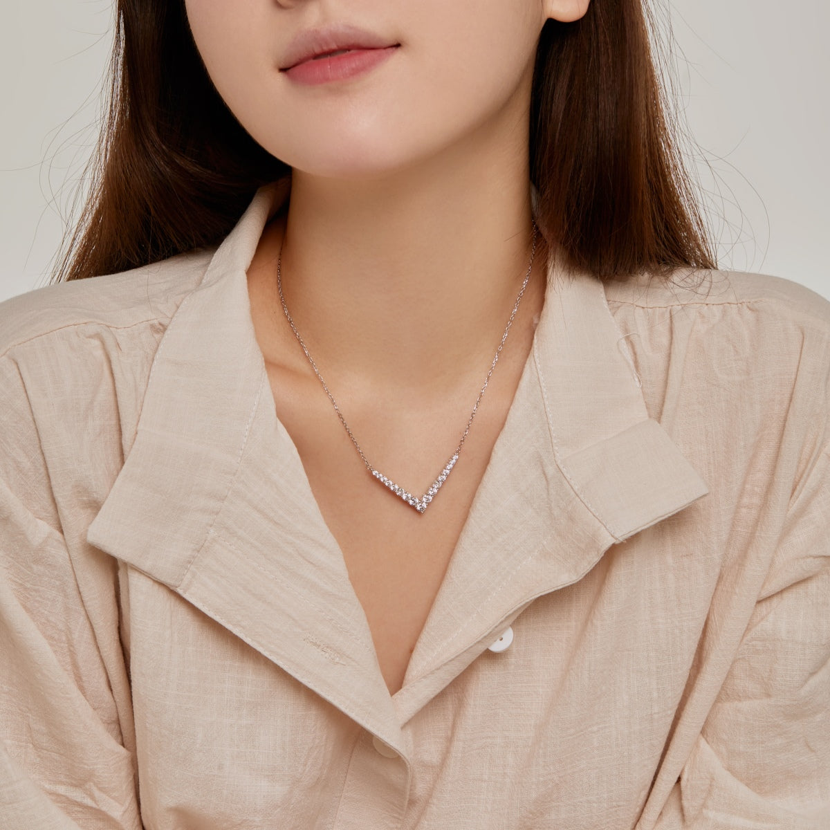 [ElanLuxe Jewelry]Ornate Round Cut Necklace