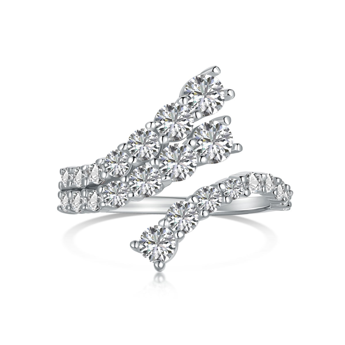 [ElanLuxe Jewelry]Unique Vivid Snake Shape Daily Ring