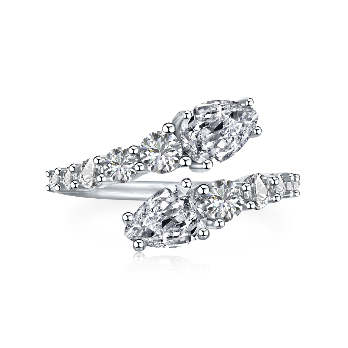[ElanLuxe Jewelry]Delicate Lively Snake Shape Daily Ring