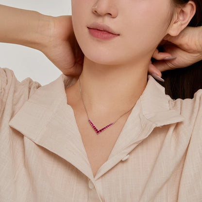 [ElanLuxe Jewelry]Ornate Round Cut Necklace
