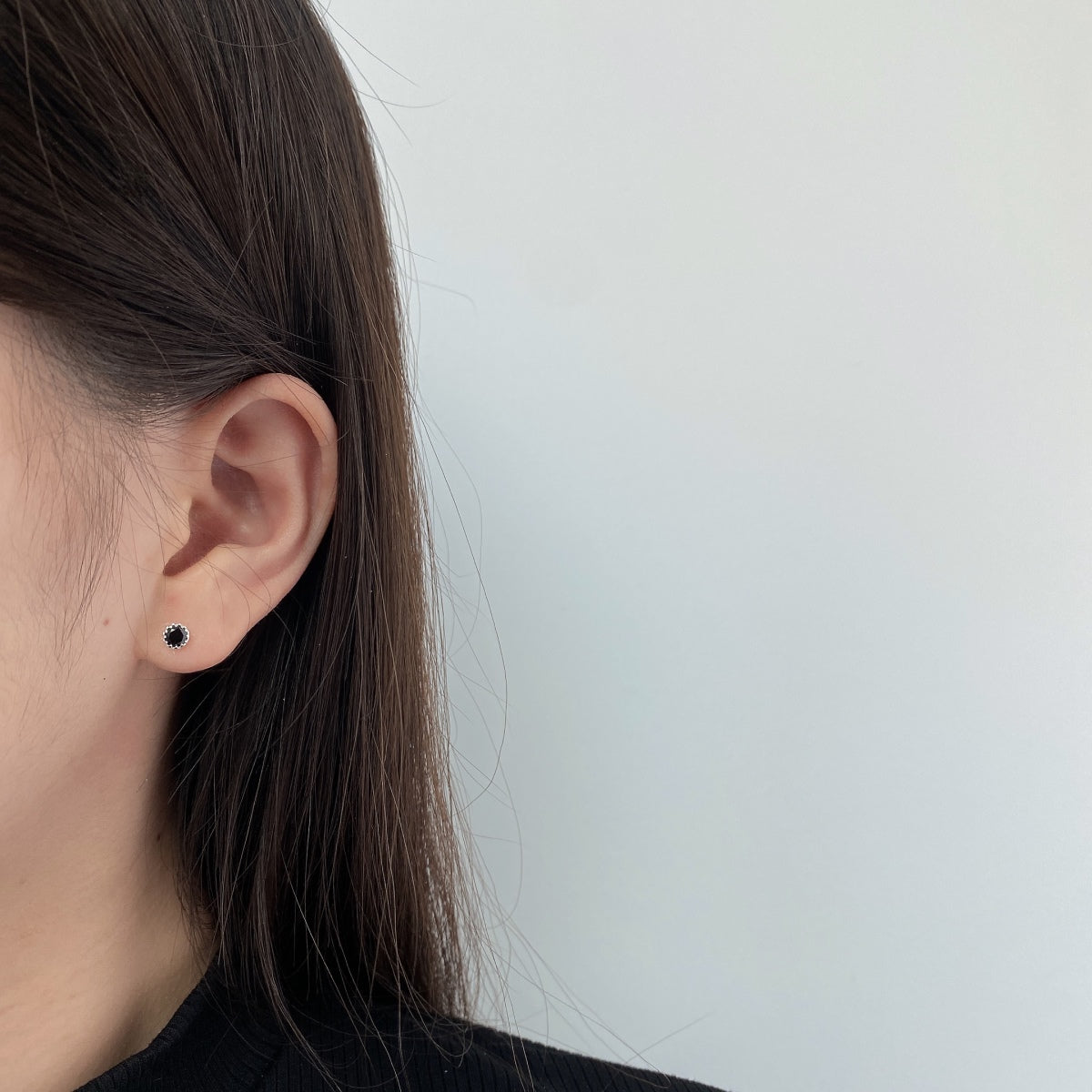 [ElanLuxe Jewelry]Sparkling Colorful Round Shape Earrings