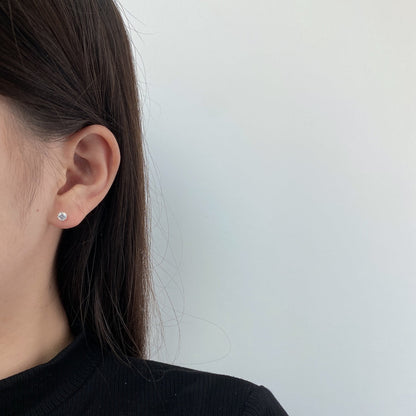 [ElanLuxe Jewelry]Sparkling Colorful Round Shape Earrings