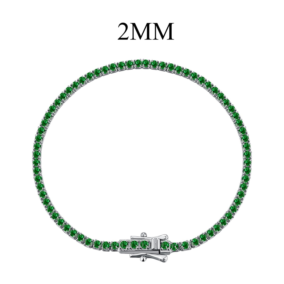[ElanLuxe Jewelry]Radiant Colorful Round Cut Party Bracelet