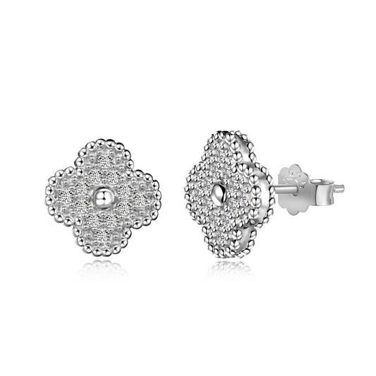 [ElanLuxe Jewelry]Four Leaf Clover Fashion Earrings
