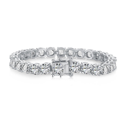 [ElanLuxe Jewelry]0.75 Carat Dazzling Round Cut Wedding Bracelet
