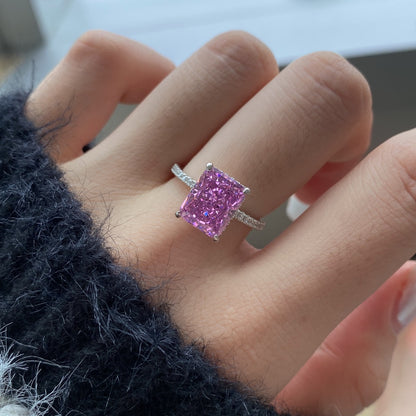 [ElanLuxe Jewelry]4.0 Carat Luxurious Engagement Ring