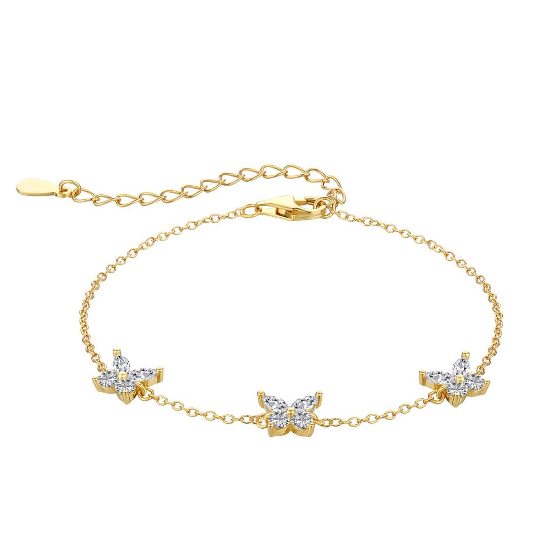 [ElanLuxe Jewelry]Radiant Butterfly Shape Necklace