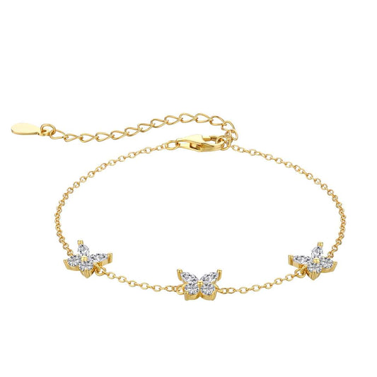 [ElanLuxe Jewelry]Radiant Butterfly Shape Necklace