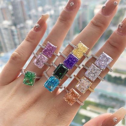 [ElanLuxe Jewelry]4.0 Carat Luxurious Engagement Ring
