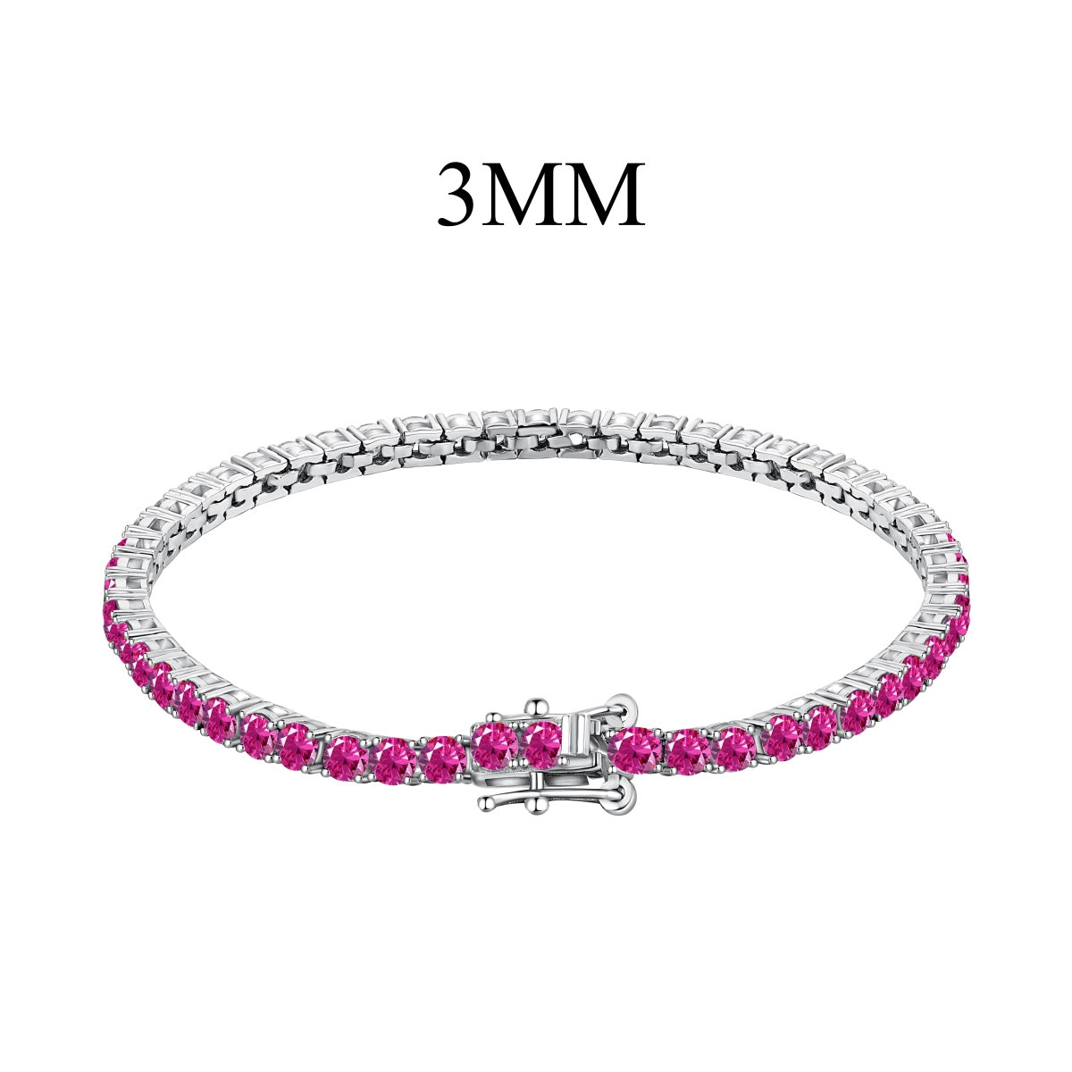 [ElanLuxe Jewelry]Radiant Colorful Round Cut Party Bracelet