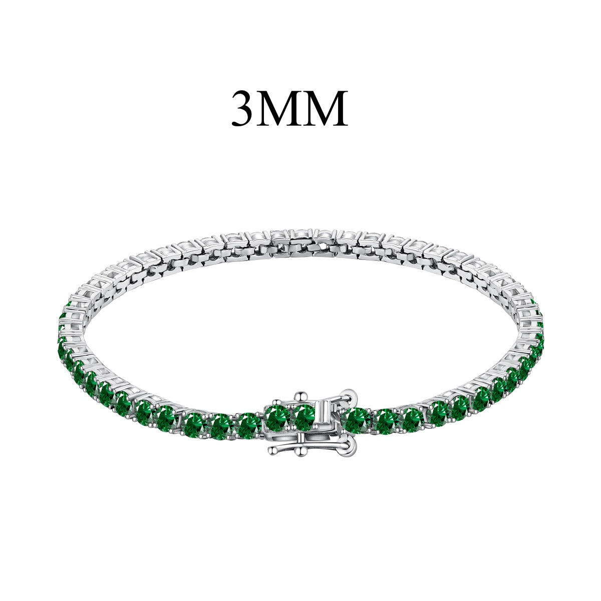 [ElanLuxe Jewelry]Radiant Colorful Round Cut Party Bracelet