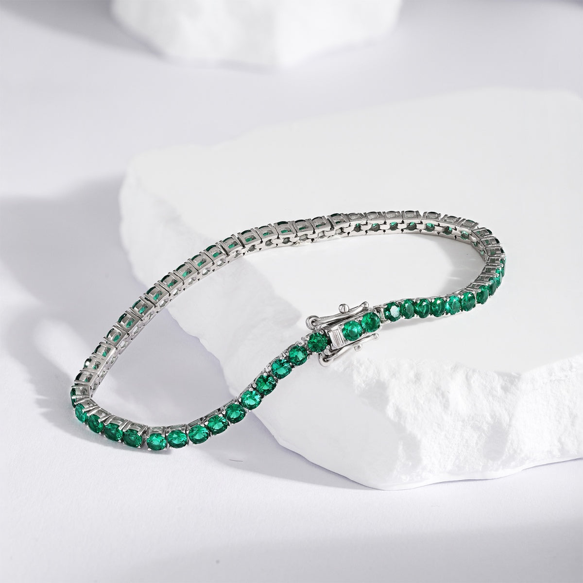 [ElanLuxe Jewelry]Radiant Colorful Round Cut Party Bracelet