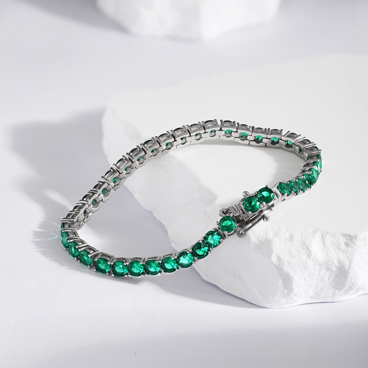 [ElanLuxe Jewelry]Radiant Colorful Round Cut Party Bracelet