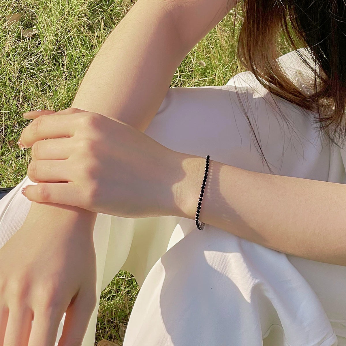 [ElanLuxe Jewelry]Radiant Colorful Round Cut Party Bracelet