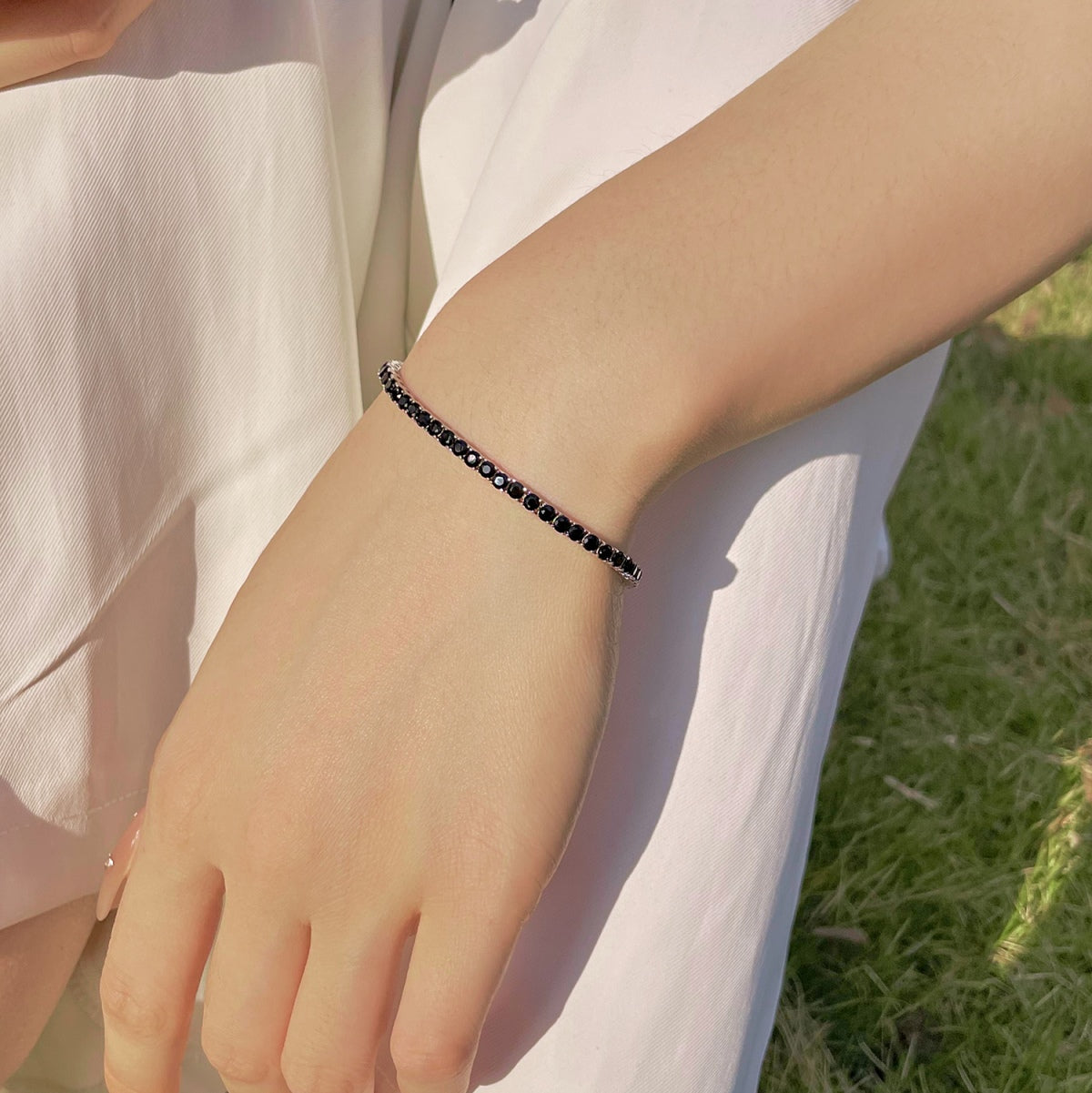 [ElanLuxe Jewelry]Radiant Colorful Round Cut Party Bracelet