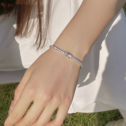 [ElanLuxe Jewelry]Radiant Colorful Round Cut Party Bracelet