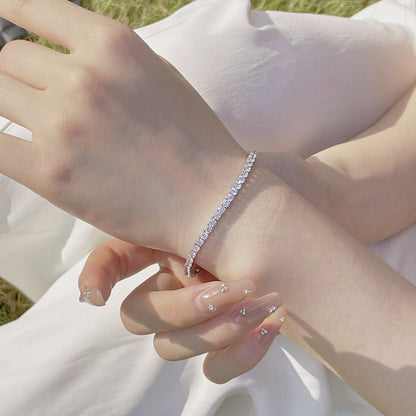 [ElanLuxe Jewelry]Radiant Colorful Round Cut Party Bracelet