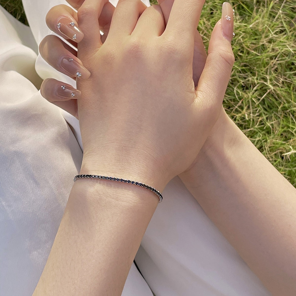 [ElanLuxe Jewelry]Radiant Colorful Round Cut Party Bracelet