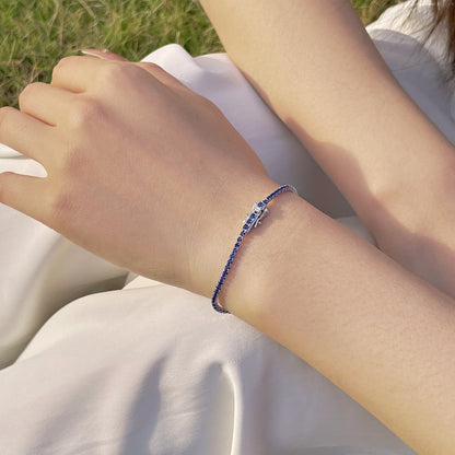 [ElanLuxe Jewelry]Radiant Colorful Round Cut Party Bracelet