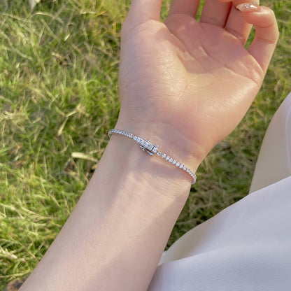 [ElanLuxe Jewelry]Radiant Colorful Round Cut Party Bracelet