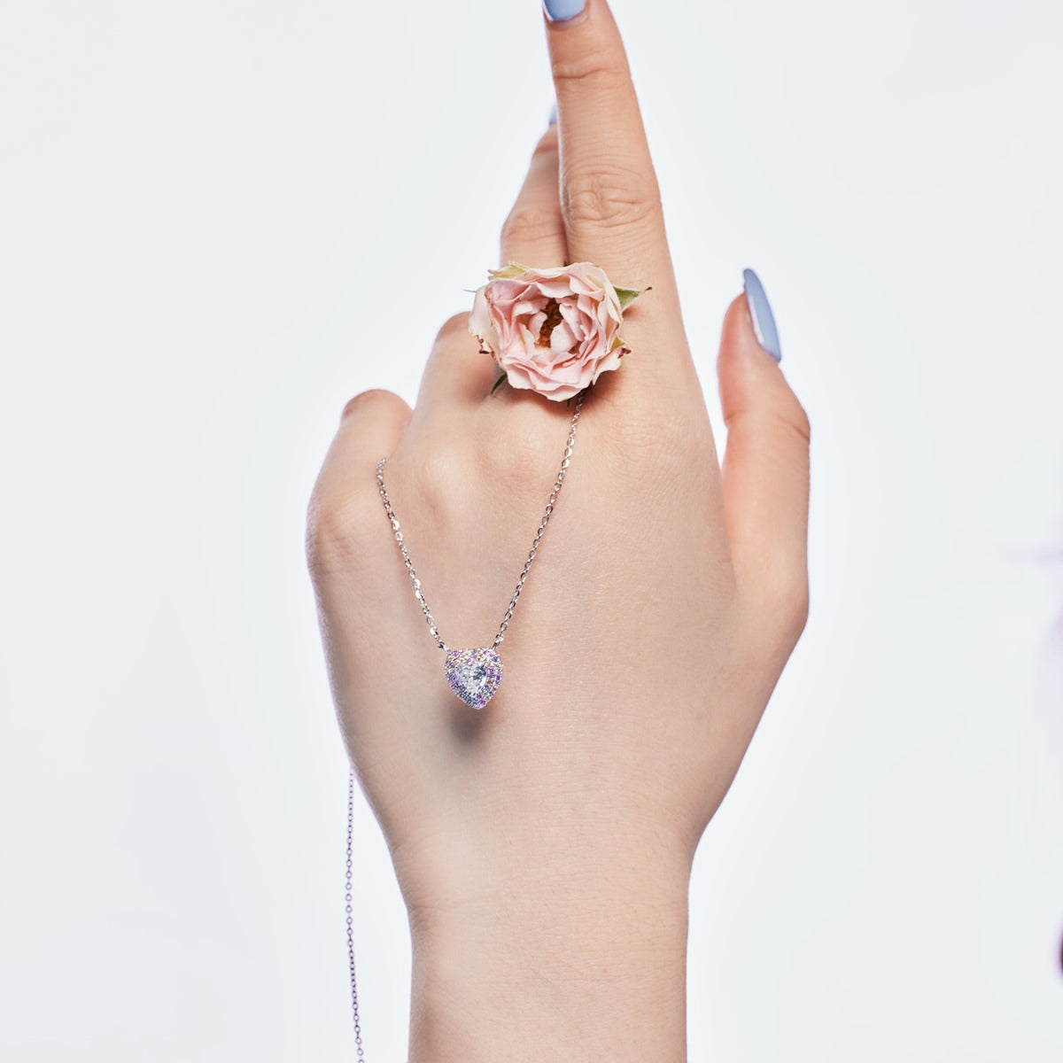 [ElanLuxe Jewelry]Exquisite Heart Shape Necklace
